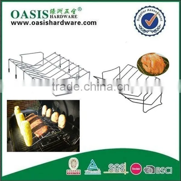 BBQ Chicken Grill the Beer Brid Chicken Rack photo-6