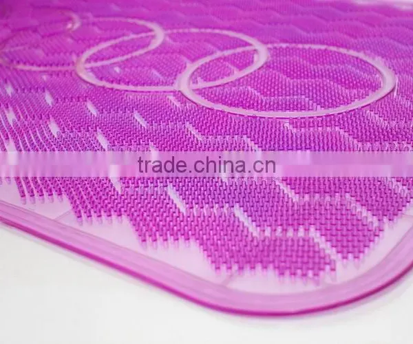 High Quality Wood Grain Pvc Bath Tube Mat photo-3