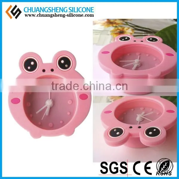 Digital Loud Sound Lovely Animal Shaped Clock Silicone Alarm Clock photo-3