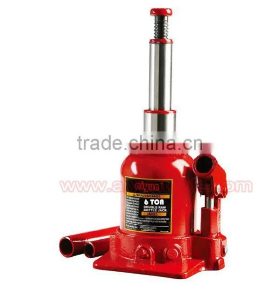 2T/4T Hydraulic Bottle Jack, Both Burl, Two Stage Bottle Jack Double Ram Bottle Jack photo-4