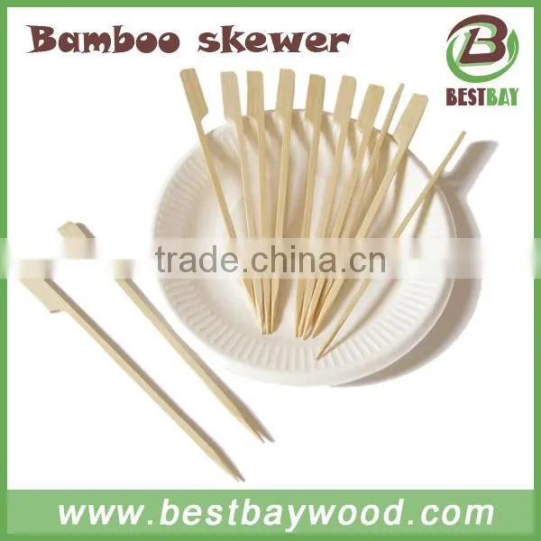 Disposable Flat Bamboo Skewer for Bbq photo-3