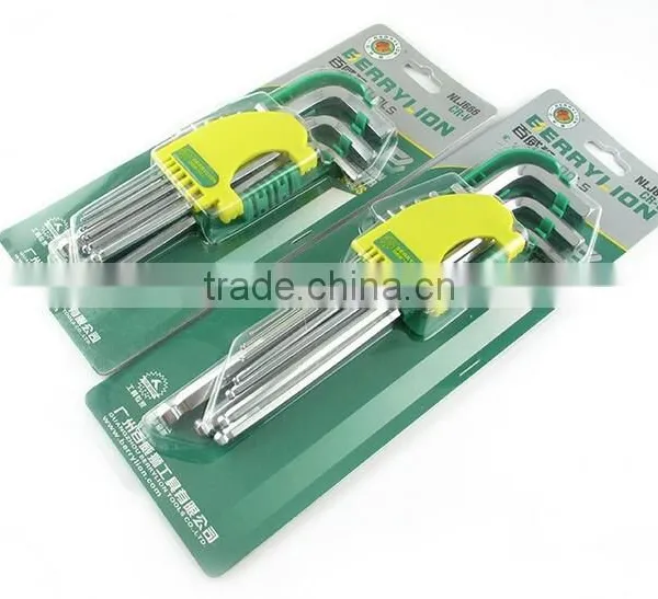 BERRYLION CRV Long Arm and Ball Point End 9pcs Allen Key Set for Sale photo-6