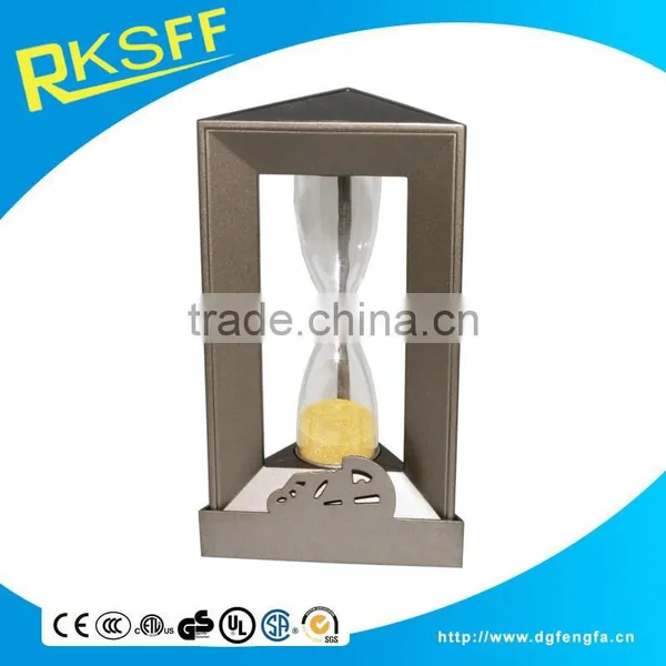 Gold Sand Timer - Unique Design Sandglass Hourglass Sand Clock Timer 3min photo-6