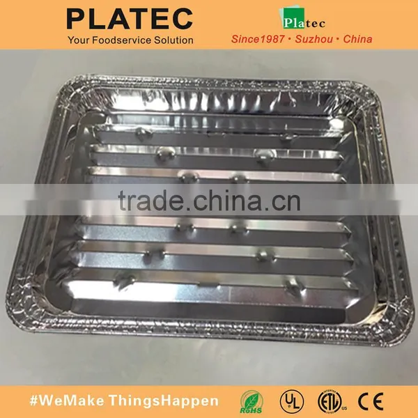 China Made Aluminum Disposable BBQ Tray,BBQ Serving Tray. photo-3