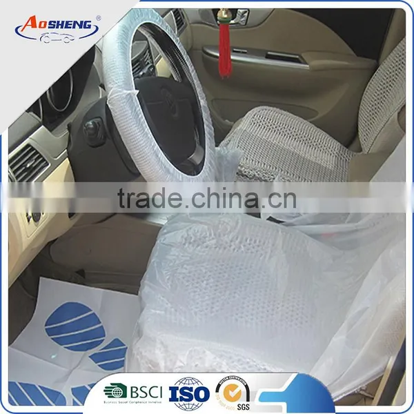 Auto Seat Cover Car Gear Shift 15 Inch Steering Wheel Cover photo-6