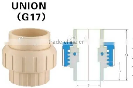 ASTM D2846 CPVC BRASS MALE TEE photo-4