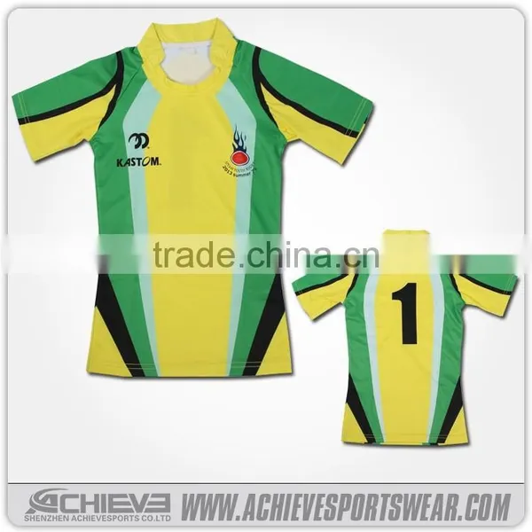 2015 2016 New Design Custom Make Rugby Football Jersey photo-2