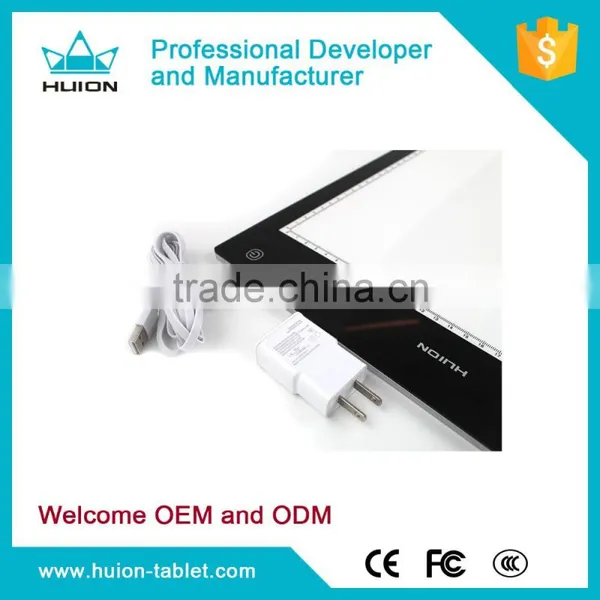 A3 Size LB3 LED Ultra-thin Artcraft Tracing Light Pad Adjustable Brightness Copy Board LED Light Box Tracer Drawing Pad photo-3