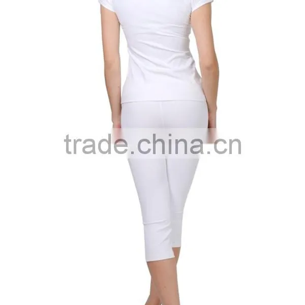 Comfortable White Pants Wholesale Girls Wearing Yoga Pants photo-4