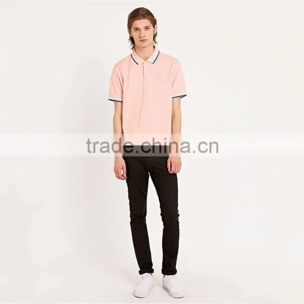 Stylish Design Neck Blank Organic Cotton Polo t Shirts Bulk Polo Shirts photo-3
