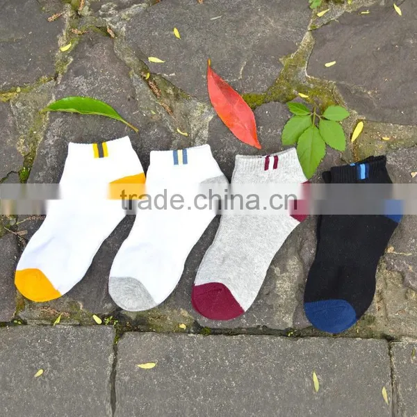 Men's Sock Slippers Stripe Invisible Boat Short Spring Summer Fashion Male Ankle Casual Socks photo-5