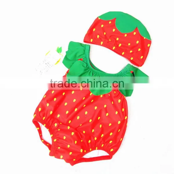 Hot Sale Custom Made Fashion Baby Swimwear One Piece Swimsuit photo-2