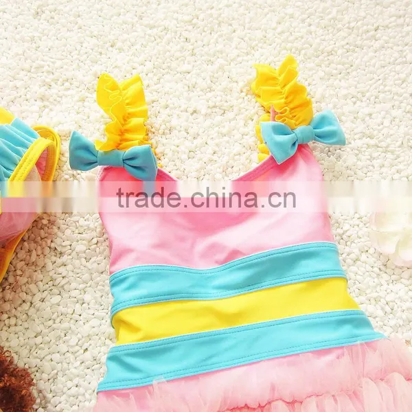 S31345W Girls Sexy Wholesale Kids Bikini Swimwear 2016 photo-5