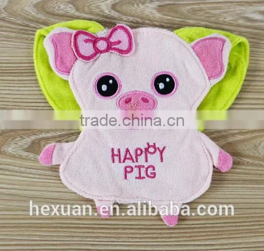 12 Designs Stocked ,animal Fancy Baby Bibs , Cheap Cotton Baby Bib photo-6