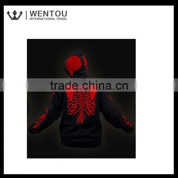 New Design Halloween Christmas Skull Pullover Hoodie photo-5