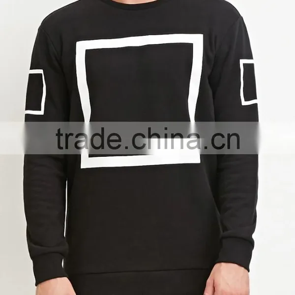 Latest Design Crewneck Sweatshirts Fashion All Over Printed Sweatshirt For Men photo-5