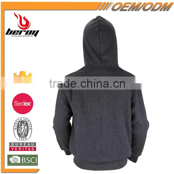 Comfort Zipper Up Blank Kids Sweatshirt Hoodies for Wholesale photo-3