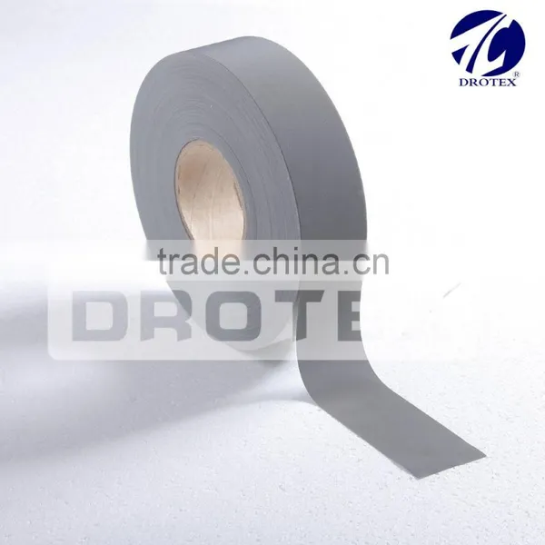 Light Custom Printed Retro Reflective Fabric Tape,Elastic Fire Retardant Waterproof Reflective Tape Strip For Clothing photo-2