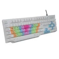 2016 Private Mould Double Injection Keycap USB Multimedia Computer Arabic Keyboard