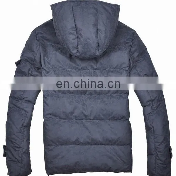 Brocade Polyester Cotton Brushing Warm Coat photo-5