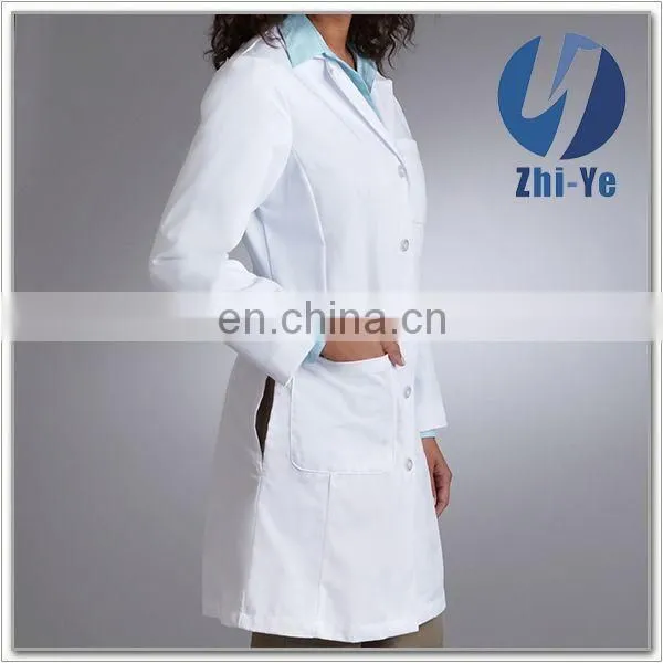 Hospital White Design Lab Coat Women photo-3