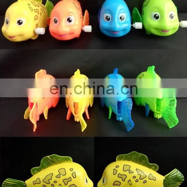 Wind up Plastic Bath Toys Swimming Fish photo-3