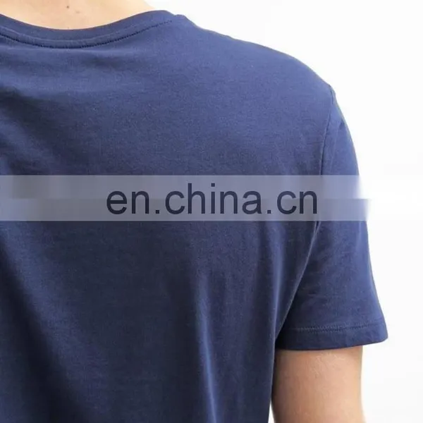 China Maufacturer Men Apparel Custom Tall t Shirts T-shirts Screen Printing in Front Wholesale photo-5