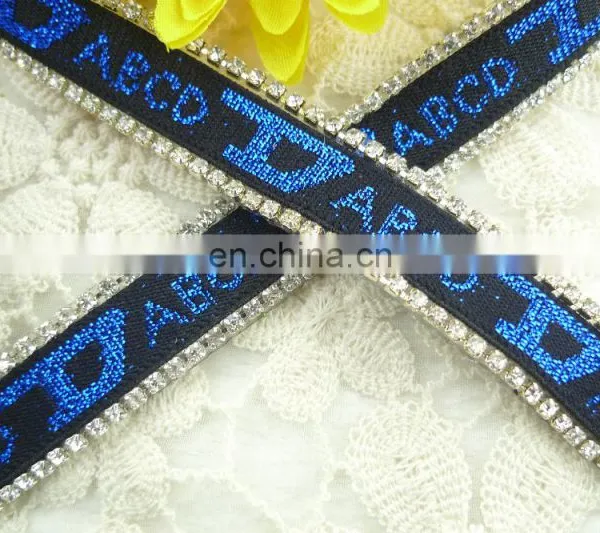 New Design Hot Fix Rhinestone Tirmming With Glue photo-6