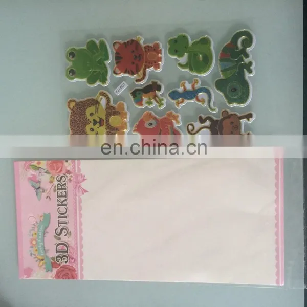 New Arrival ! Cheap Promotional Custom Bubble Foam Stickers photo-2