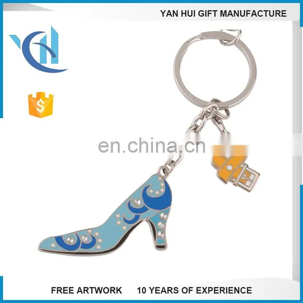 Fashion Lovely Zinc Alloy Robot Metal Key Holder Keychain/ Key Ring photo-2