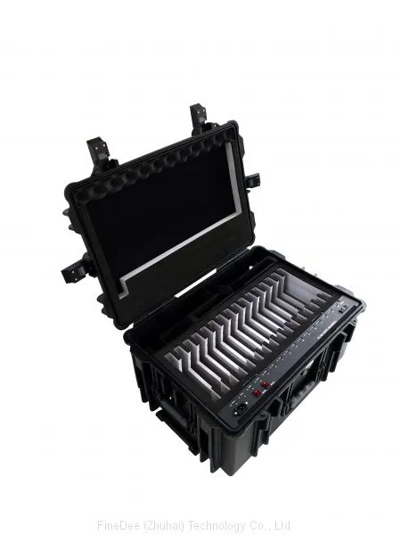 Plastic Tablet Trolley for Schools - 10 USB Ports photo-4