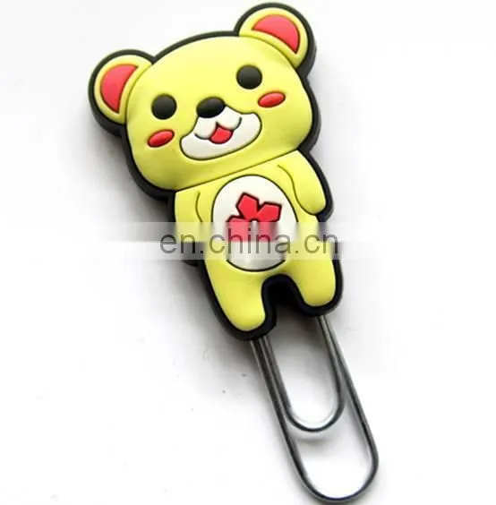 Fancy Soft Pvc Metal Paper Clip photo-2