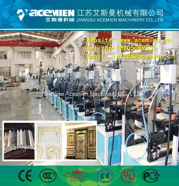 Eco-friendly PVC Faux Marble Board Machine/extrusion Line photo-4
