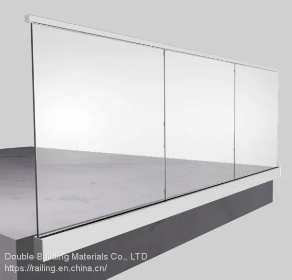 Balcony Glass Railing With U Channel photo-4