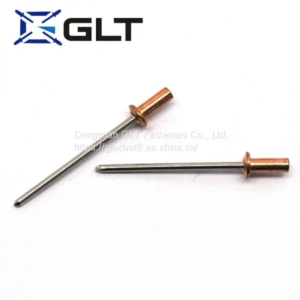 Copper Pop Domed Head Sealed Type Blind Rivets photo-3