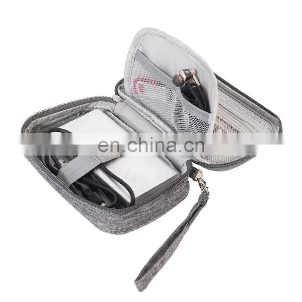Phone Cable Organizer Bag Mini Travel Case For Digital Wire photo-2