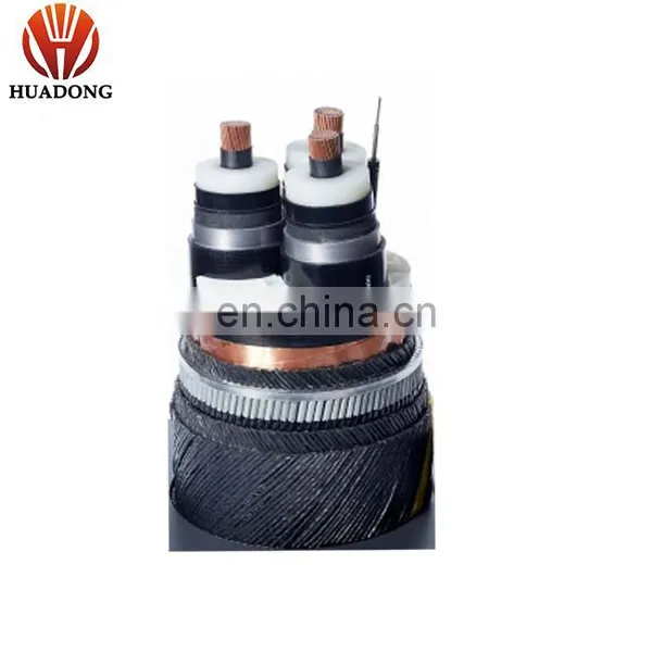 3X150mm2 Medium Voltage PVC Sheathed XLPE Insulated Copper Power Cable photo-4