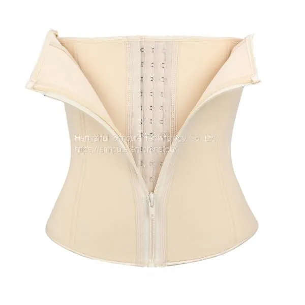 Neoprene Waist Trainer Shaper Corset Body Shaper With Zipper and Hooks photo-2