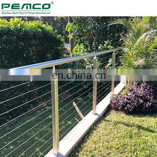 4 6mm Deck Wire Rope Balustrade Wire Post Handrail Terrace Stainless Steel Tensioner Cable Railing Systems photo-4
