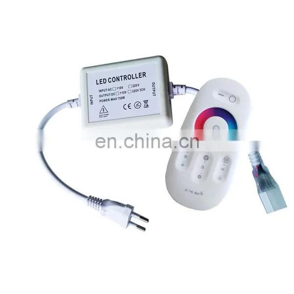 2.4G Controller Touch Dimmer RF Remote for LED RGBW 5050 Light Strip photo-2
