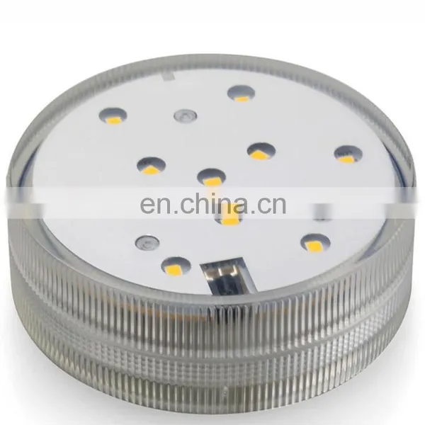 2021 Remote Control LED Lighting Base Event Party Decorative Multi Color Led Light Base Flower Pots Crystal LED Base Light