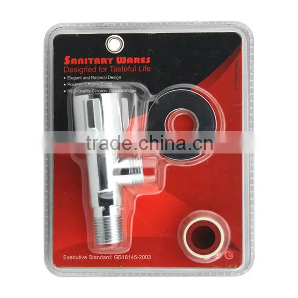 Bathroom Water Angle Valve With Brass Cartridge