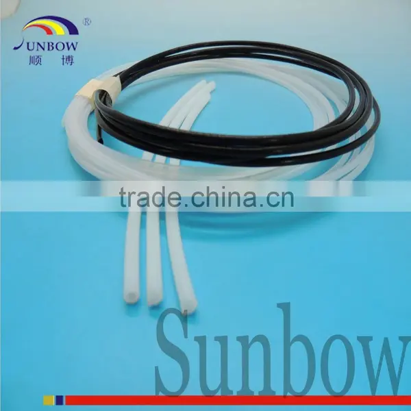 High Temperature Withstand Transparent 2.0*4.0MM Extruded PTFE Tubes For 3D Printers photo-2