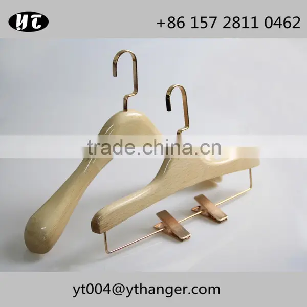 High End Lady Custom Wooden Hanger and Pants Hanger photo-4