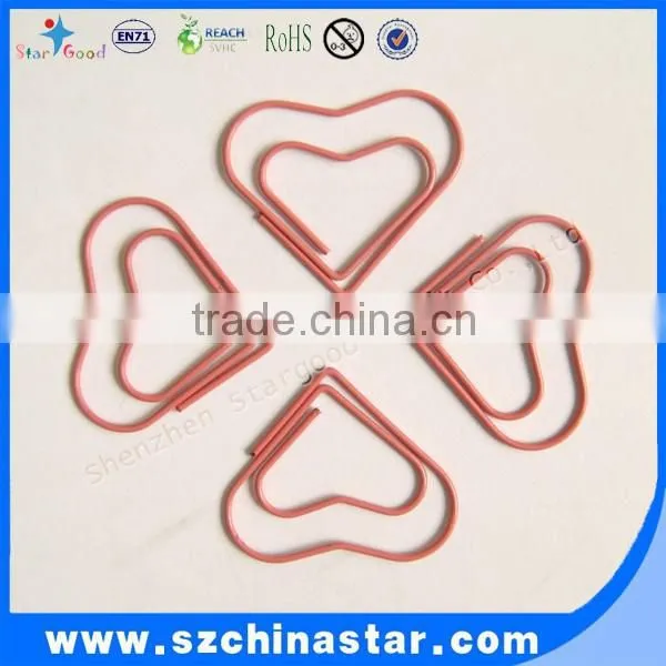 Wholesale Love Shaped Paper Clips With Beautiful PP Box Packing photo-3