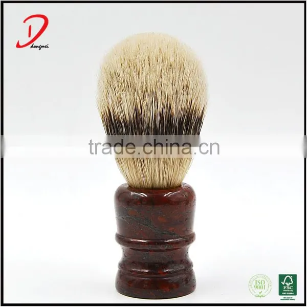 Newest Badger Hair Knot Stone Handle Shaving Brush,Shaving Brush For Men photo-4