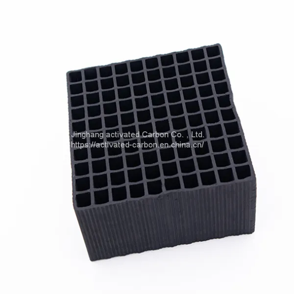 China Honeycomb Activated Carbon for Filtering Sewage Impurities photo-4