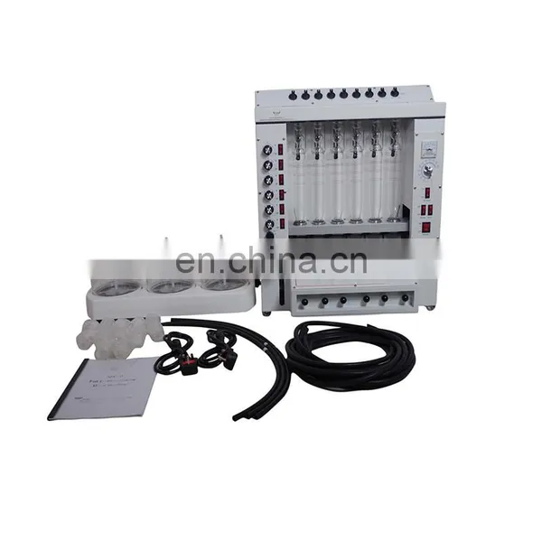 SLQ-6A Soxhlet Extraction Apparatus Crude Fiber Analyzer photo-2