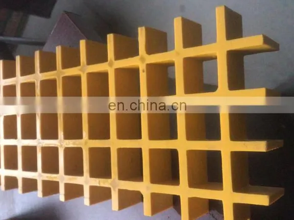 Wholesale Thickness 25mm Standard GRP Frp Walkway Grating for Rooftop Solar Project photo-2