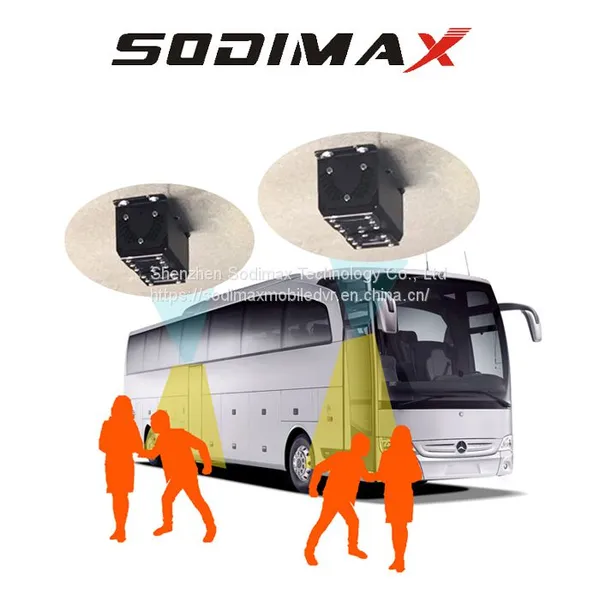 3G/4G Live Video Recording MDVR People Counter VPC-A Video Streaming Bus Passenger Counting photo-3